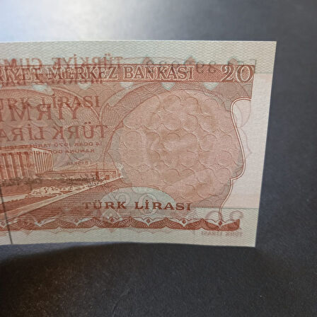 Escoines 3996368f56fc404254 6.Emisyon 3.Tertip F51 Serisi Çil 20Lira