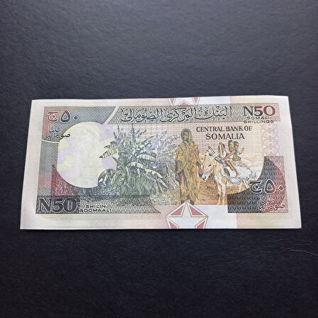 Escoines 3996368f6377d6c1e3 1991 Somali 50 şilin ÇİL