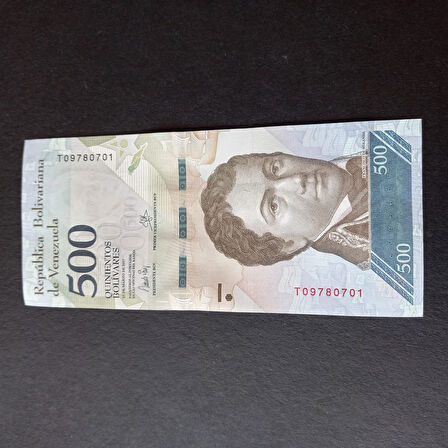 Escoines 3996368f6b95895490 2017 Venezuela 500 Bolivar ÇİL