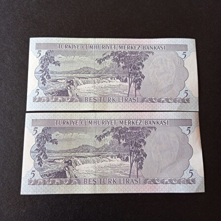 Escoines 3996368f6c28b9c41a 6.Emisyon 5türk-lirası seri takipli CA/ÇİL