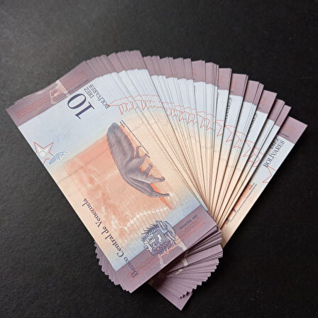 Escoines 3996368f803ab035e8 2018 Venezuela 10 Bolivar deste ÇİL 100Adet