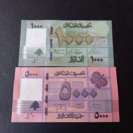 Escoines 3996368f817356cfdf Lübnan 1000 - 5000 livres takım Çil