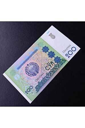 Escoines 3996368f819367e612 1997 Özbekistan 200 Som ÇİL