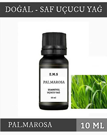 PALMAROSA Uçucu Yağ Buhurdanlık Esansı Oda Kokusu DİFÜZÖR Uçucu Esansiyel Yağ Buhur Yağı 10 ML PALMAROSA YAĞI.