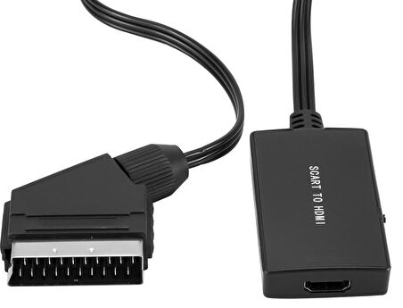 Scart To Hdmi 1080p AV Video Çevirici Dönüştürücü Adaptör