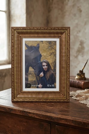 Tılsım Serisi 10 x 15 Fotoğraf Çerçevesi Camlı Dekoratif Duvar & Masa Tipi Plastik Çerçeve