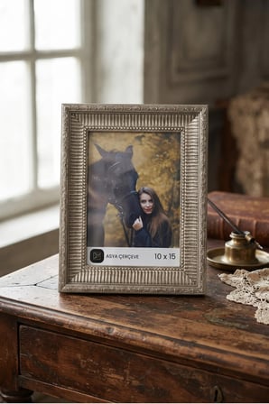 Tılsım Serisi 10 x 15 Fotoğraf Çerçevesi Camlı Dekoratif Duvar & Masa Tipi Plastik Çerçeve