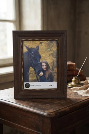 Tılsım Serisi 15 x 21 Fotoğraf Çerçevesi Camlı Dekoratif Duvar & Masa Tipi Plastik Çerçeve