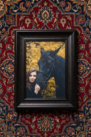 Elit Seri 10 x 15 Siyah Fotoğraf Çerçevesi Camlı Dekoratif Duvar&Masa Plastik Çerçeve