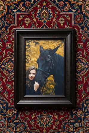 Elit Seri 15 x 21 Siyah Fotoğraf Çerçevesi Camlı Dekoratif Duvar&Masa Plastik Çerçeve