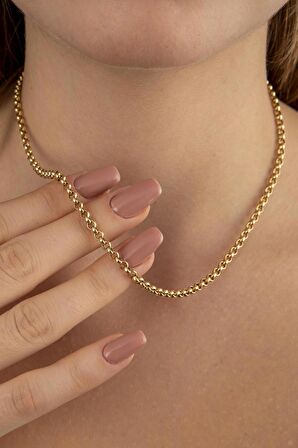 14 Ayar Altın Doch Zincir 3,50 mm