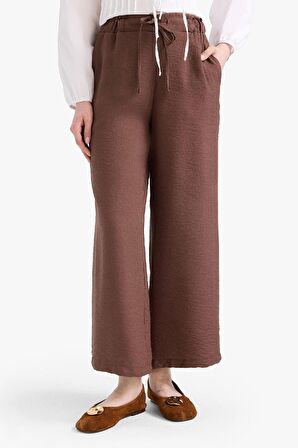 DeFacto Regular Fit Cep Detaylı Geniş Paça Pantolon F0988AX25SMBN316