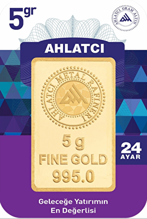 IAR 24 Ayar 5 Gram Külçe Altın
