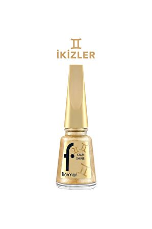 Flormar İkizler Burcu - Star Shine Yüksek Pigmentli & Parlak Bitişli Metalik Oje