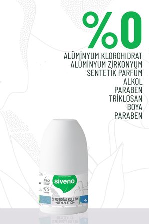 Siveno Roll On Beyazlatici Etkili Deodorant Ter Kokusu Onleyici Bitkisel Lekesiz Vegan 50 Ml X2 Adet