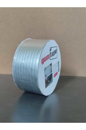 3 Adet 48 mm X 2 Mt Çatı İzolasyon Tamir Bant Su Sızdırmazlık Yalıtım Çamur Boru Sakız Bandı