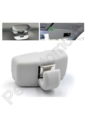 Leon (2000-2013) Güneşlik Tutucu Klipsi Gri 3b0857561b