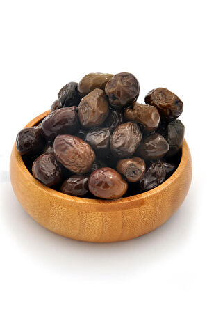 Az Tuzlu Gemlik Yağlı Sele Sofralık Siyah Kahvrengi Zeytin 291-320 Kalibre 2 KG