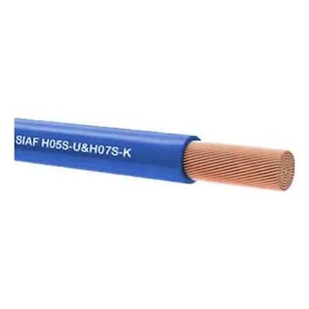 KABLO YANMAZ 1 MM ÇOK TELLİ TEK DAMARLI MAVİ (5 METRE TOP)