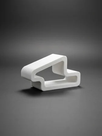 Beyaz PVC Kapı ve Pencere Emniyet Stopperi - Rüzgarla Kapanmayı Önleyici, Çocuk & Evcil Hayvan Güvenlik Takozu (Çok Renkli Dayanıklı Stopper, 7x3.7cm)
