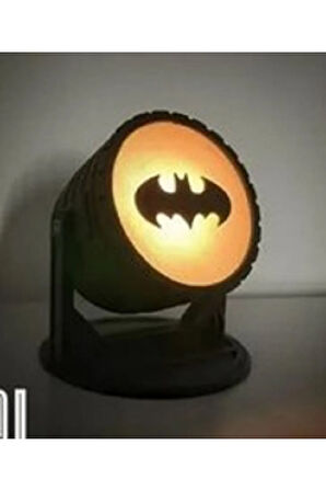 Batman logo led projektör masa lambası hediye