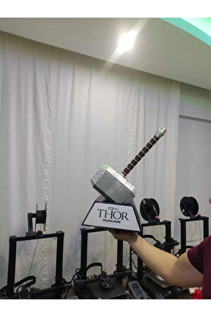 Thor'un Çekici Mjolnir Ve Stand Thor Çekiç ( TOPLAM 62 CM)
