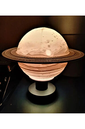 Saturn  satürn masa  Lambası hediyelik