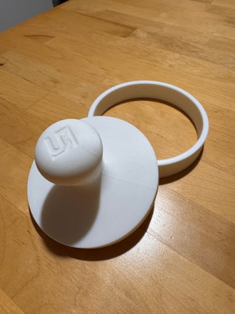 3D Baskı 100 mm Hamburger Köfte Kalıbı Pres Köfte Şekillendirici Mutfak Aksesuarı