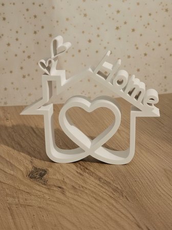 Home Yazılı Ev Dekorasyon Hediyelik - Dekoratif Biblo ve 3D Maket Obje