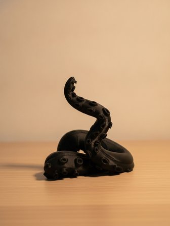 Ahtapot 3 Renkli Ps5 Standı - Dekoratif ve Kullanışlı 3D Maket Aksesuar 13cm