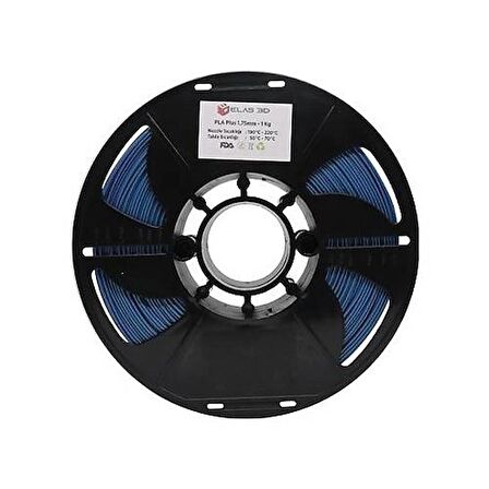 ELAS PLA Plus Filament Sedefli Mavi 1.75mm 1kg