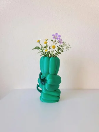 Özel Tasarım Dolmalık Biber Ve Limon Saksı Seti - El Boyaması Mini Vazo / Dekoratif Mutfak Objesi - Bioplastik