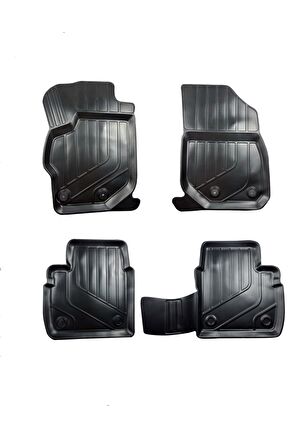 Opel Combo D 2010-2018 İle Birebir Uyumlu 3D Oto Paspas Ruins