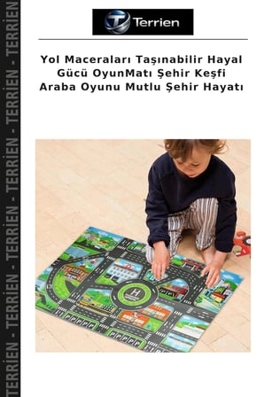Yol Maceraları Taşınabilir Hayal Gücü OyunMatı Şehir Keşfi Araba Oyunu Mutlu Şehir Hayatı