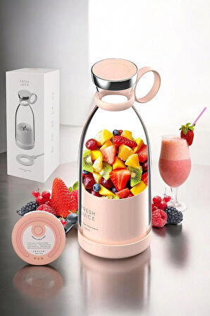 El Blender Taşınabilir Meyve Blender Şarj Edilebilir Taşınabilir Blender Elektrikli