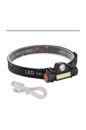 Premium Yürüyüş Işığı Taşınabilir Lamba Avcı Feneri T6 Cree Led Kafa Lambası Işıldak