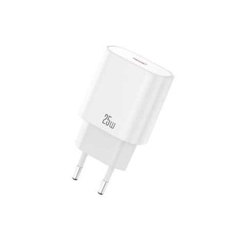 Premium CE25(EU) 25W Type-C Çıkışlı Fast Hızlı Şarj Aleti Adaptörü Telefon Aksesuar Seyahat