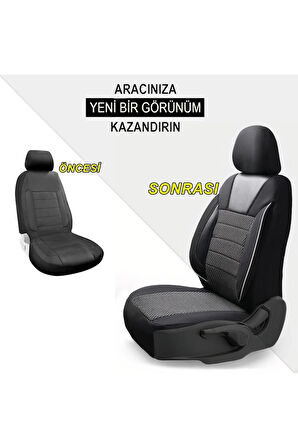 Sport Serisi Fiat 500 Ailesi İle Uyumlu Tam Set Oto Koltuk Kılıfı