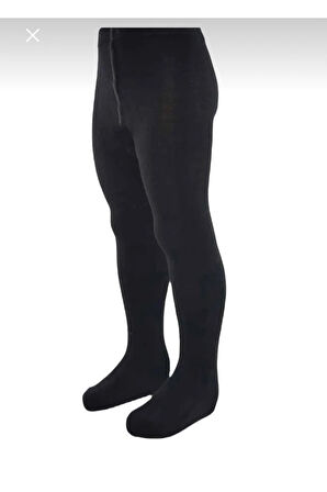 Ekinoks Koton %100 Pamuk 3 adet Siyah Kilotlu Çocuk Çorabı 0-14 Yaş 100-S