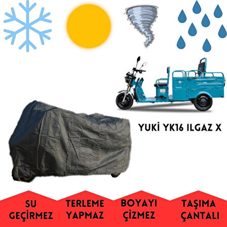 Yuki YK-16 Ilgaz-X Kasalı Motor Brandası Su Geçirmez