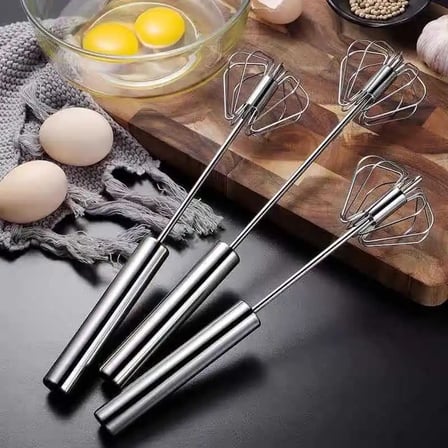 Özel Üretim Hafif Model Mutfak Aracı Ev Gereci Manuel Paslanmaz El Mikseri