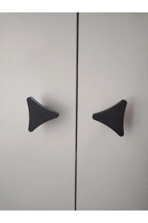 DÜĞME KULP 3,5cm (1 ADET) MUTFAK BANYO VESTİYER ÇOCUK ODASI KUPLU (Vidalar Dahil)