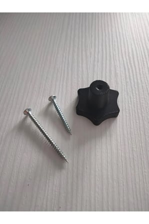 DÜĞME KULP 3,5cm (1 ADET) MUTFAK BANYO VESTİYER ÇOCUK ODASI KUPLU (Vidalar Dahil)
