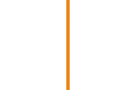 Premium Antrenman Pratik Salon CBK-65 Orange Antreman Çubuğu 65 cm Turuncu
