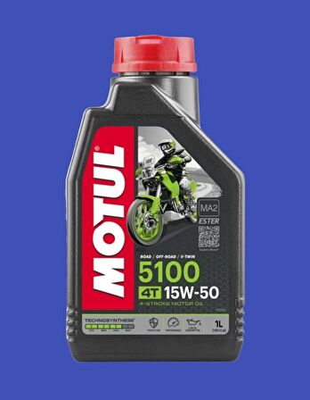 Motul 5100 15W-50 4T Motor Yağı 1 Litre