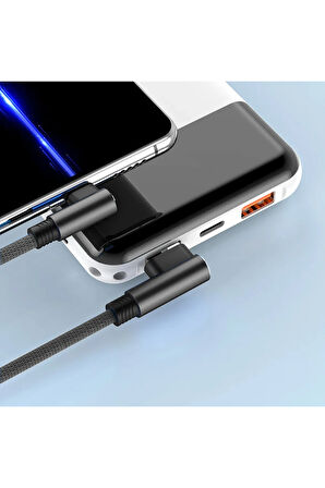 3 Metre Type-C Şarj Kablosu 3M 3 Amper Hızlı USB - TYPE C