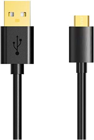 BLUE İNTER 3 Metre Micro USB Şarj Kablosu. Samsung, LG, HTC, Casper, Sony, Asus ve Tüm Android Cihazlar