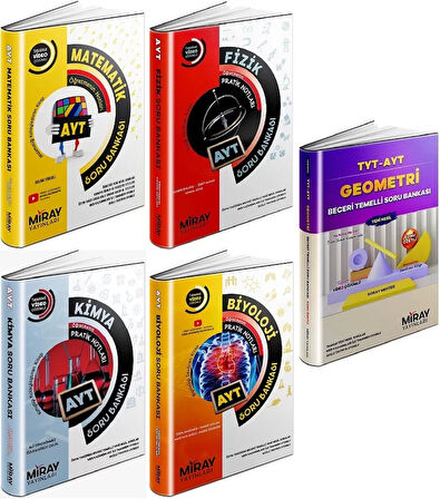 AYT TÜM DERSLER SAYISAL SET