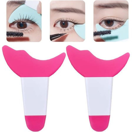 Göz Çevresi Güzellik Rutini Bakım Ürünü Maskara Eyeliner Uygulama Aparatı Pratik Makyaj Aksesuarı