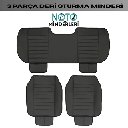 Kia Sorento Araçlara Uyumlu Premium Deri 3 Parça Oto Koltuk Minderi Araca Uyumlu 4 Mevsim Kolay Montaj